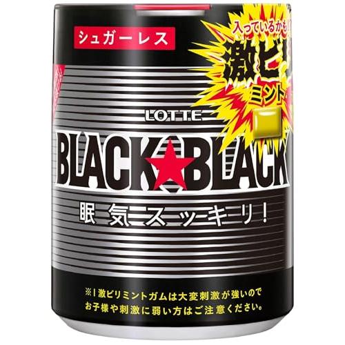 ロッテ ブラックブラック粒ワンプッシュボトル 140g