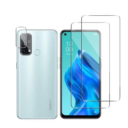 Wigsii 対応 OPPO Reno5 A 用 ガラスフィルム 2+2枚セット Wigsii おっ...