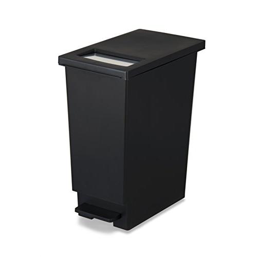 新輝合成 トンボ ユニード ゴミ箱 45リットル ふた付き 蓋を開けずにごみを捨てられる プッシュタ...