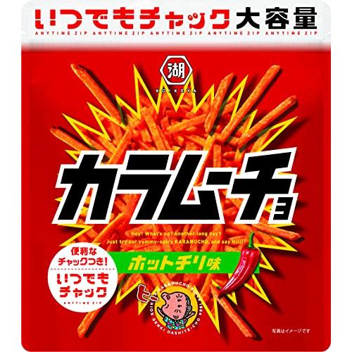 湖池屋 いつでもチャック スティックカラムーチョ ホットチリ味 140g×12袋