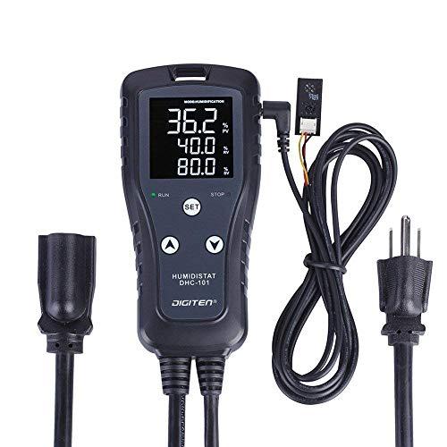 DIGITENデジタル湿度コントローラーHumidistat配線済みプラグシンプルステージAC110...