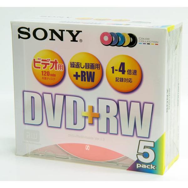 SONY 5DPW120FX 録画用DVD+RWメディア