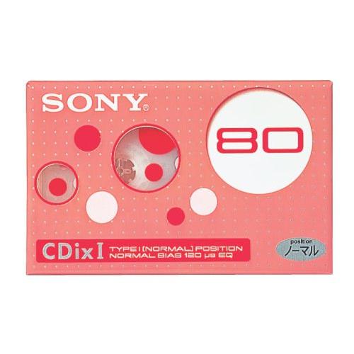 SONY オーディオカセット 80分 ノーマルポジション C80CDX1L