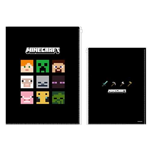 ケイカンパニー Minecraft ポケット付きクリアファイル フェイス MCT-PO-FC