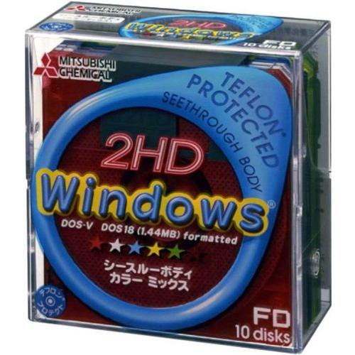 三菱化学 2HDV10SM フロッピーディスク10枚/Windows