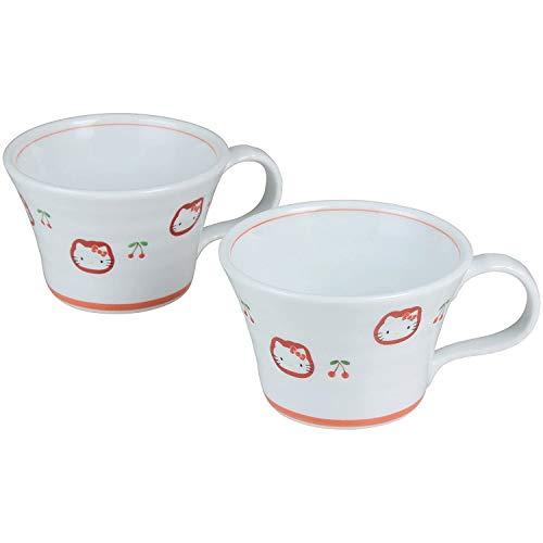 CtoC JAPAN ハローキティ チェリー ペア マグカップ 約260cc 有田焼 日本製 511...