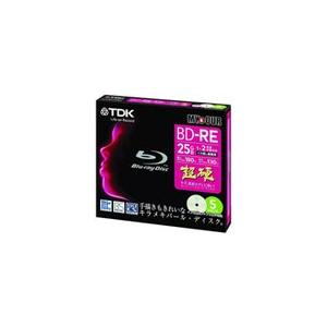 BEV25PWA5MY_H | TDK 録画用BD-RE 5枚 2倍速 ワイドプリンタブル 25GB...