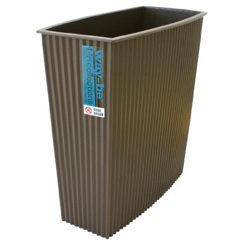 八幡化成 スリムダストボックス way-be way-beウェイビー WB12-606 6L ブラウ...