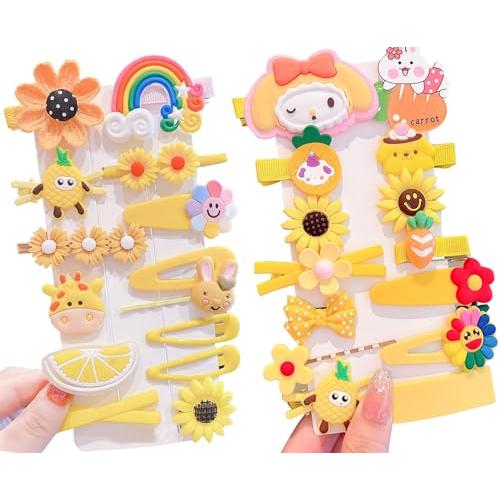 MAEXUS ヘアクリップ 子供 ヘアピン 女の子 28点豪華セット ヘアゴム ヘアアクセサリー 髪...