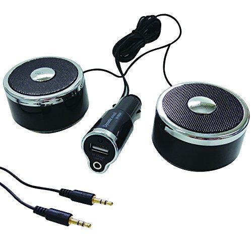 アークス 車載用バッテリー搭載スピーカー idegia-ダイナミックデュアルサウンド 充電機能付/A...