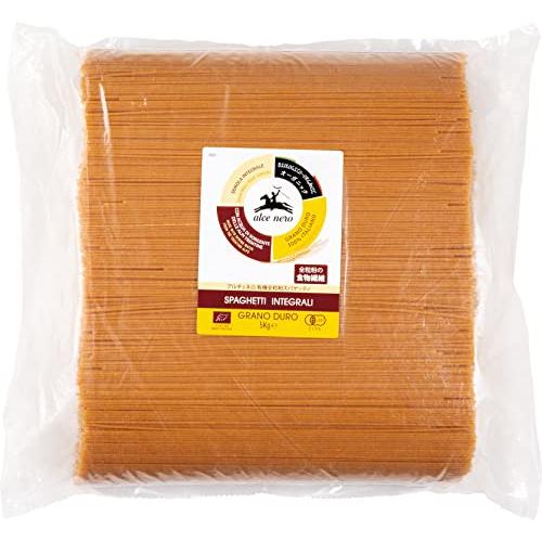 ALCE NEROアルチェネロ 有機 全粒粉 スパゲッティ 1.6mm 5kg オーガニック イタリ...