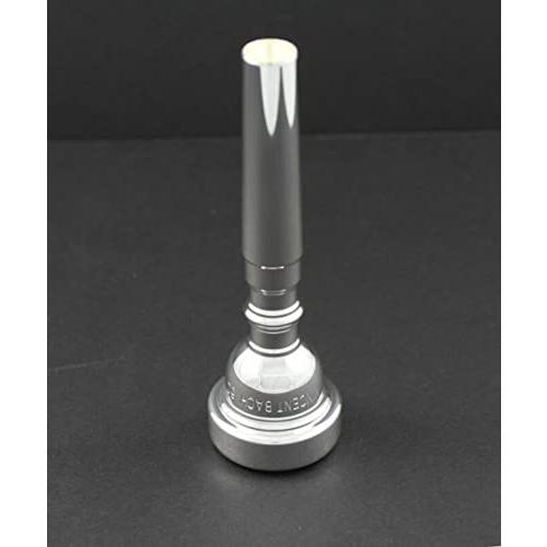 バック トランペット マウスピース 10 1/2D 銀メッキ仕上げ
