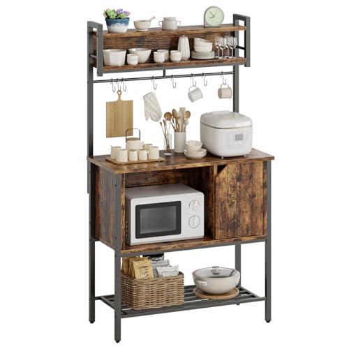 Bestier レンジ台 5段式 キッチンラック レンジラック レンジボード 幅86cm キッチン収...