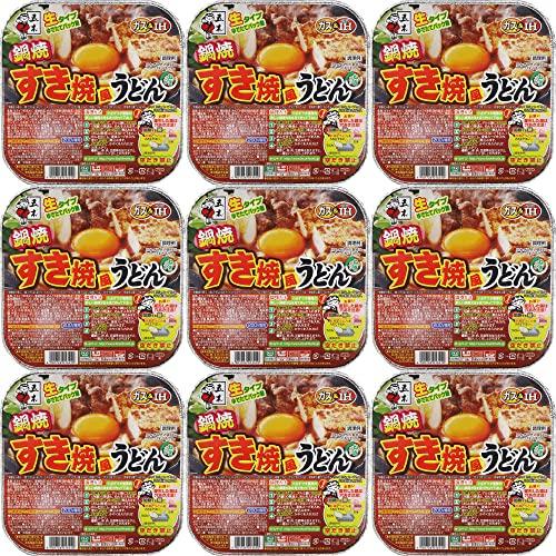 五木食品 鍋焼すき焼風うどん 235g×9個常温保存商品生タイプ即席?