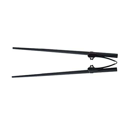 Willassist 楽々箸 クリップタイプ 21cm 樹脂製 2240534 黒