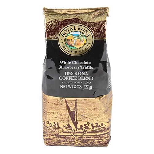 Royal Kona ロイヤルコナ ホワイトチョコレート ストロベリートリュフ 227g