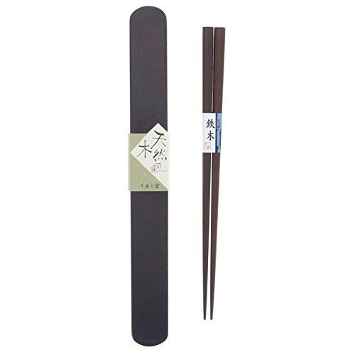 イシダ 箸・箸入セット だるま コンビ 大 天然木 漆塗