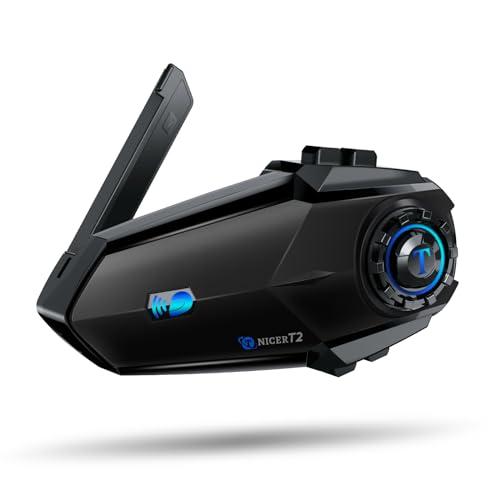 TNICER バイク インカム T2インカム Bluetooth5.2 インカムバイク用通信機器 6...