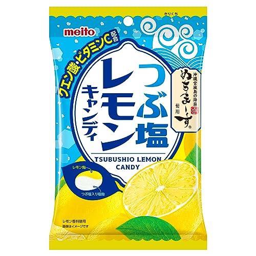 モントワール 名糖産業 つぶ塩レモンキャンディ 63ｇ×10袋