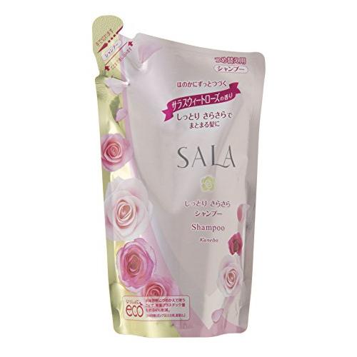 サラ シャンプー しっとりさらさら つめかえ用 サラスウィートローズの香り 350ミリリットル x ...