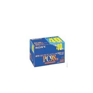 SONY 3.5型2HD PC98用フォーマット済フロッピーディスク 40枚 40MF2HDGEPC