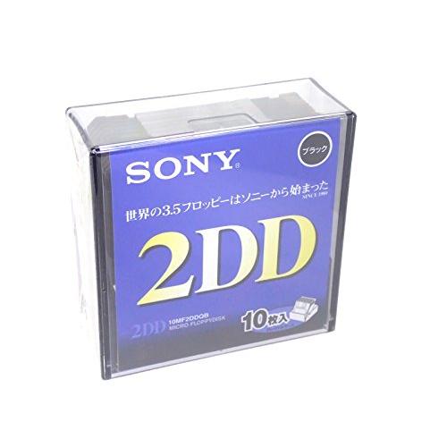 ソニーSONY 2DD アンフォーマット 3.5型 フロッピーディスク 10枚 プラスチックケース入