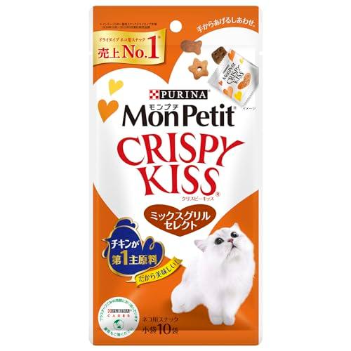 モンプチ クリスピーキッス 猫用おやつ ミックスグリルセレクト 30g3g×10袋×5個セット 猫用...