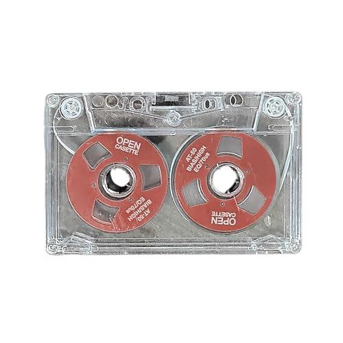 両面金属カセットテープブランク録音テーププレーヤー空のテープ 50 分間のクリアな音楽サウンド録音標...