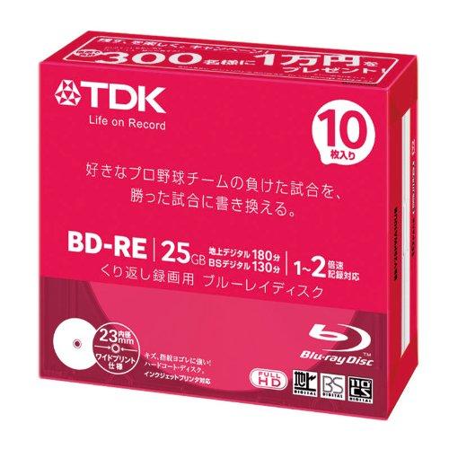 TDK LoR 録画用ブルーレイディスク キャッシュバックキャンペーンモデル BD-RE 25GB ...