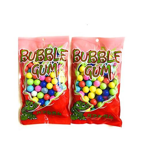 バブルガム１００（ガムマシン用リフィル 直径約１８ミリ）　１００個入り ２袋セット