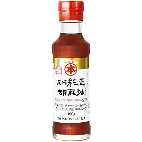 マルホン 圧搾純正胡麻油 150g ×4本