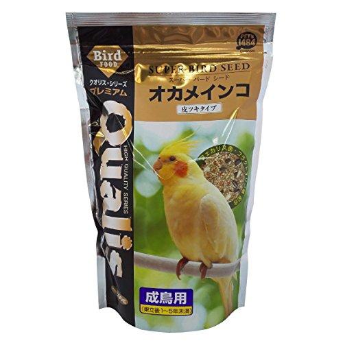 クオリス スーパーバード シード オカメインコ 皮ツキ 成鳥用 500ｇ 500g