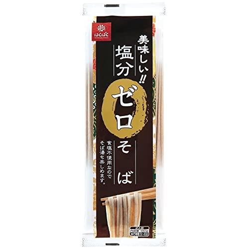はくばく 塩分ゼロそば 180g×20袋