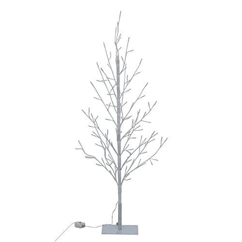 不二貿易 ブランチツリー クリスマスツリー LEDライト 幅60×奥行60×高さ120cm ウォーム...