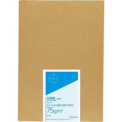 コクヨ 方眼紙 A3 100枚 ホ-18