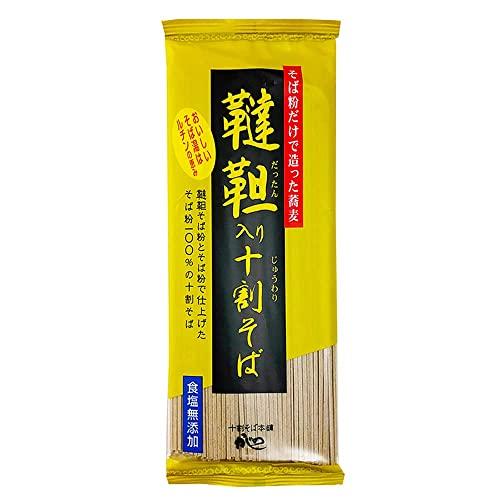かじの 韃靼入り十割そば 180g 1ケース10個入