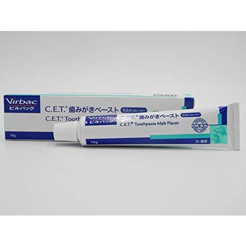 ビルバック Virbac C.E.T.歯みがきペースト モルトフレーバー 70g