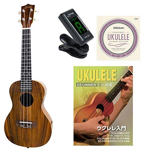 S.Yairi ヤイリ ウクレレ 教則本付きセット コンサートサイズ コア材 ギアペグ仕様 YU-C...