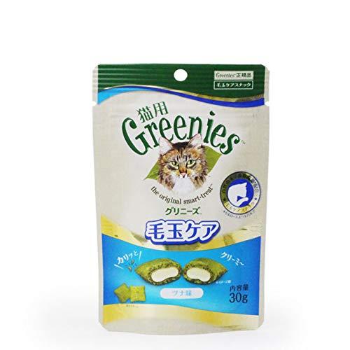 グリニーズ 猫用 毛玉ケア ツナ味 30g 猫用スナック