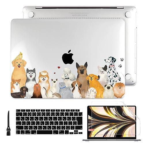 Batianda 2021 2020 MacBook Air 13 インチ ハードケース 絵柄 薄型...