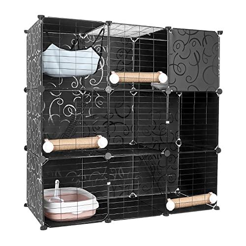 BriSunshine 猫 ケージ 3段 トイレ付き キャットケージ 大型 多頭飼い 耐荷重15kg...