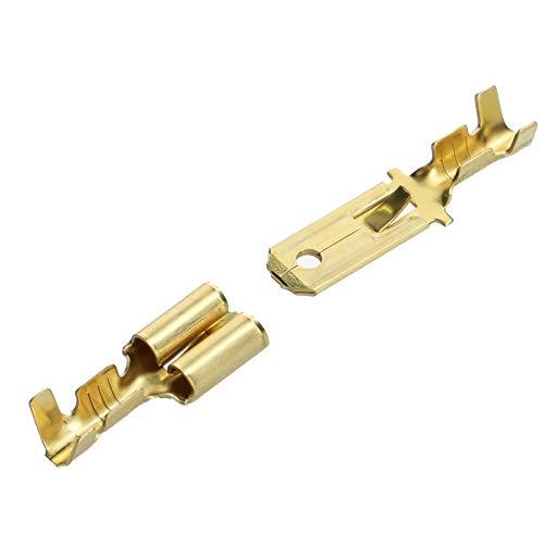 エーモンamon カプラー用端子セット 250型 AVS0.5~2sq 8セット 3354