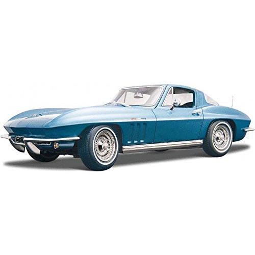 1965 Chevrolet Corvette Blue 1/18 Diecast Model Ca...