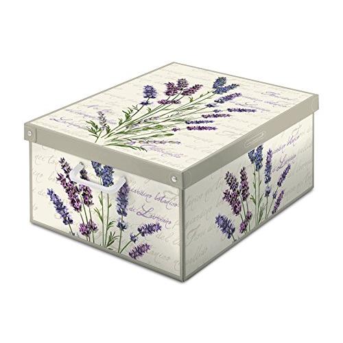 Lavatelliラヴァテッリ 輸入品イタリアン スタッキング コンテナー 収納BOX ラベンダーL...