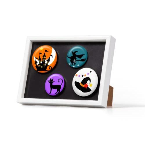 Kenko 額縁 マグネットフレーム 2Lサイズ 缶バッジ・マグネット用 貼付面119×170mm ...