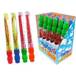 株式会社三洋堂 ふわふわシャボン玉スティック 24本セット マルチカラー