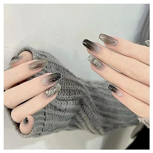 Lwenjing ネイルチップ 付け爪 チップ 3D ネイルチップ 手作りネイルチップ 結婚式ネイル...