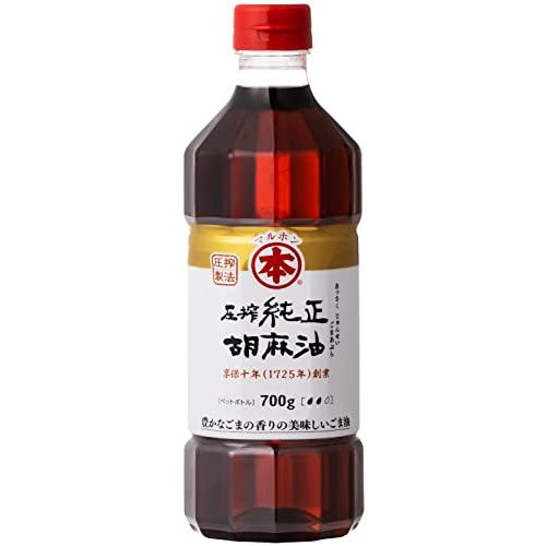 竹本油脂 マルホン 圧搾純正胡麻油ペット 700g