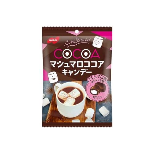 ノーベル製菓 マシュマロココアキャンデー 70g×6袋