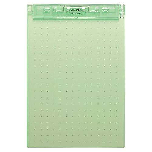 リヒトラブ バインダー クリップボード 超薄型 A4 黄緑 A5067-6